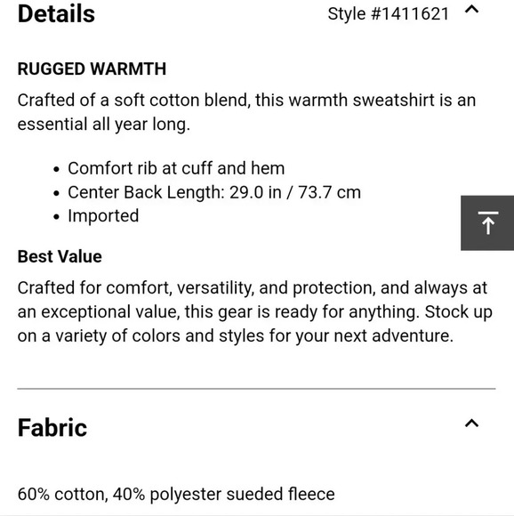 Columbia Hart Mountain II 1/4 Zip Fleece Pullover Sweatshirt Men's Size L - Picture 12 of 12